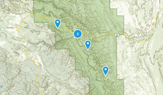 Capital Reef Map