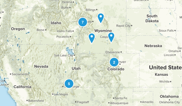 Hiking trip Map
