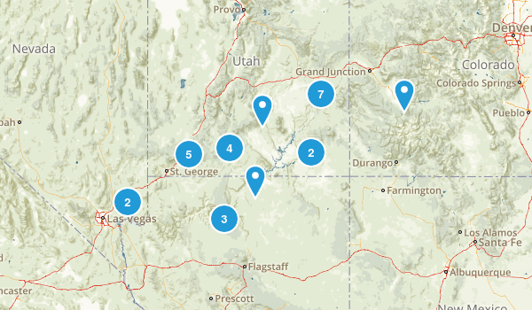Canyonland trip Map