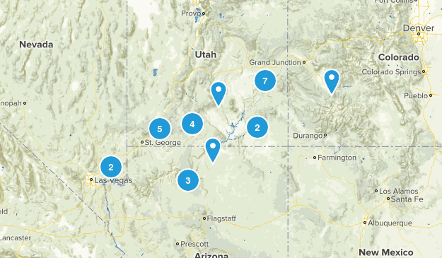 Canyonland trip Map