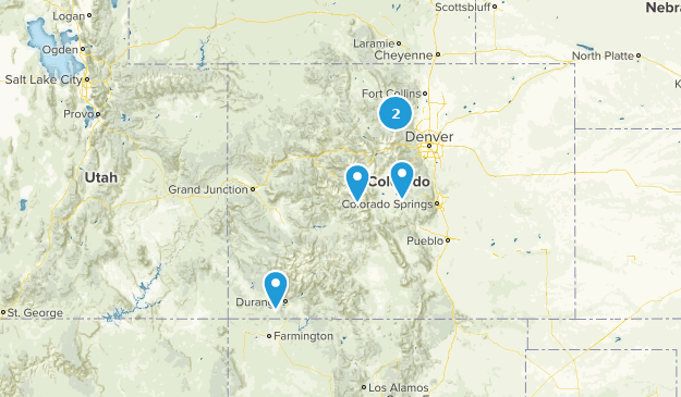 HIkes with the fam3 Map