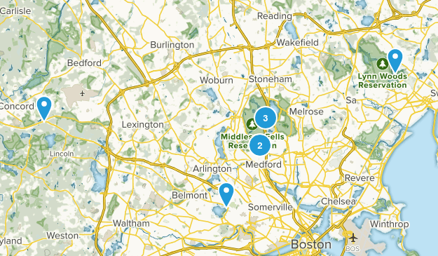 Near Boston Map