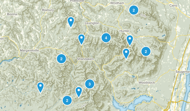 Catskill 3600 Map