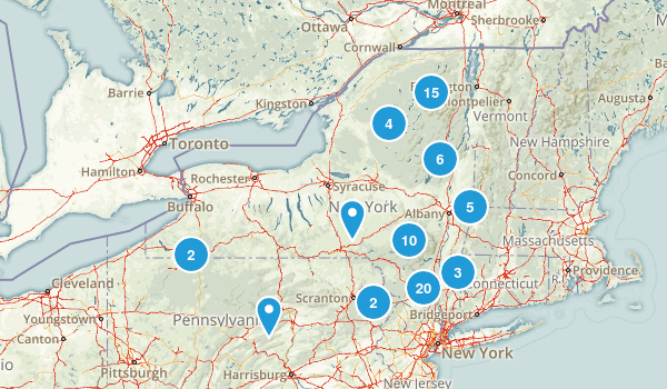 Other NY peaks Map