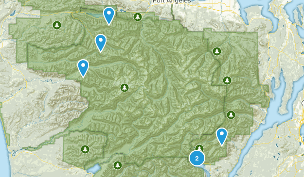 Olympic National Park Map