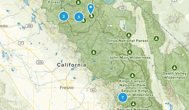 Yosemite Map