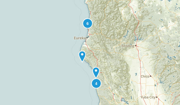 Lost Coast Map