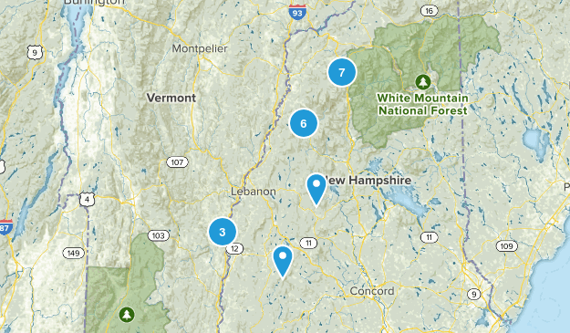 New Hampshire Map