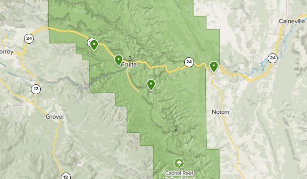 alltrails capitol reef