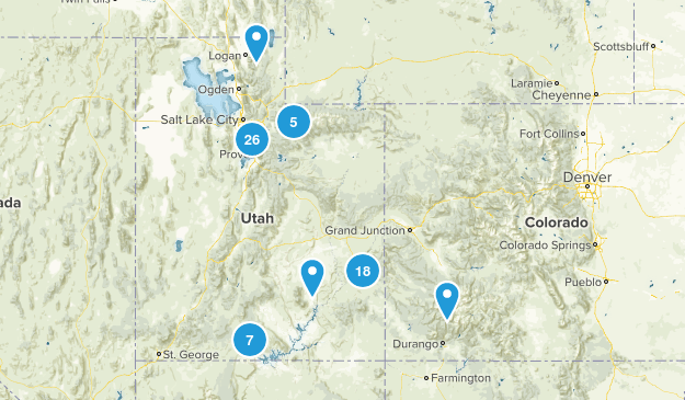 Dog Friendly Hikes Map