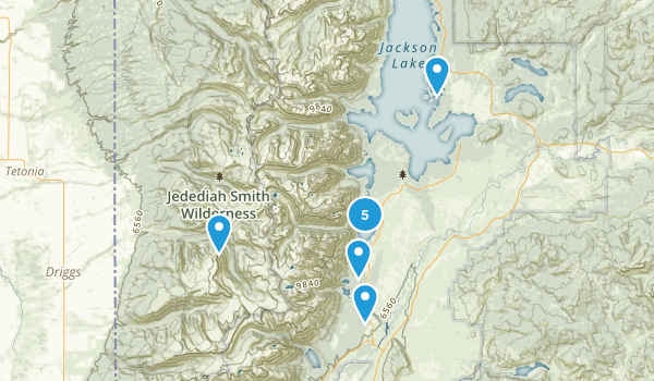Grand Teton National Park Map