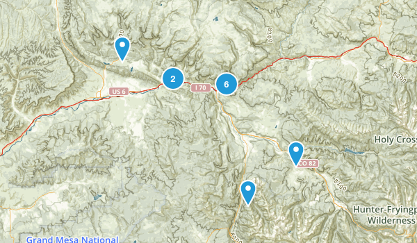 Completed Trails Map