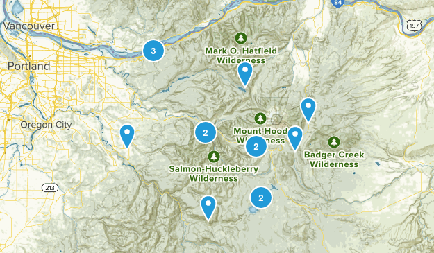 Mt Hood Map