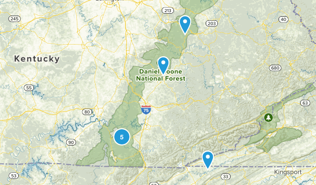 Trails to try Map