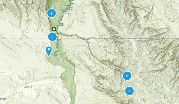 Bighorn Canyon National Rec Map