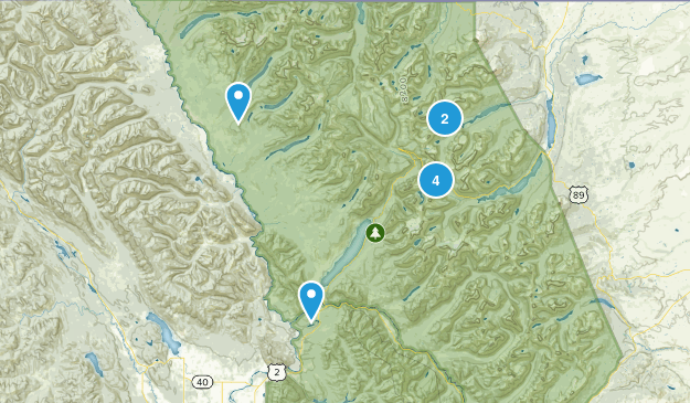 Glacier Map