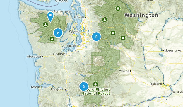 PNW Hikes Map