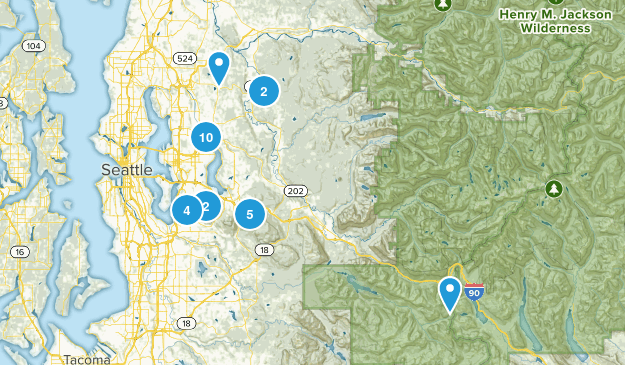 Trail running Map