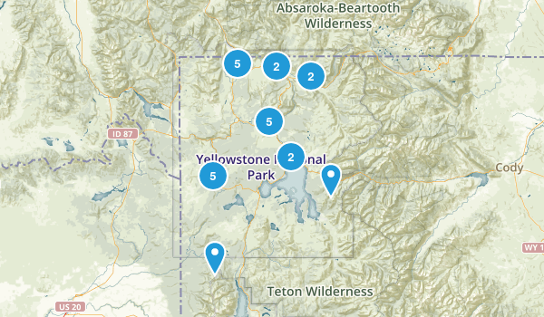 Yellowstone Map