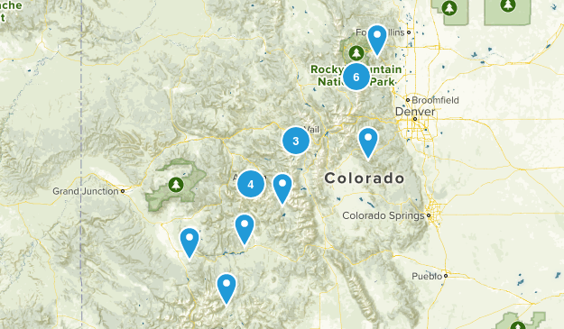 Backpacking Map