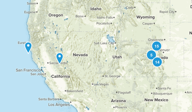 Backpacking Map