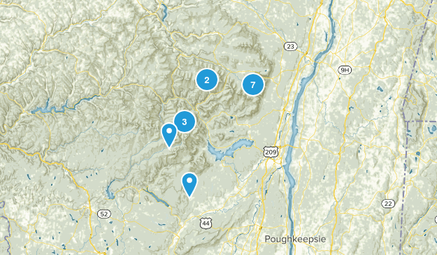 Catskills - NY Map