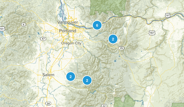 Portland Trip Map