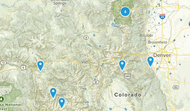 Colorado Trails Map