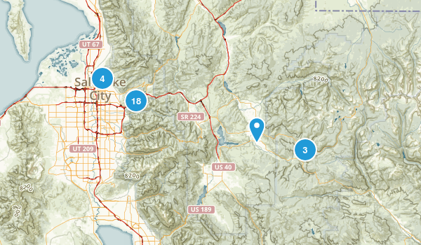 Near Salt Lake City Map