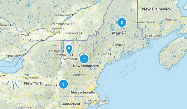 New England Map