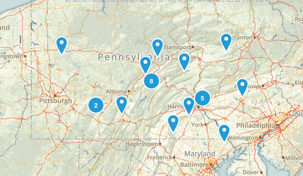 Central PA Map