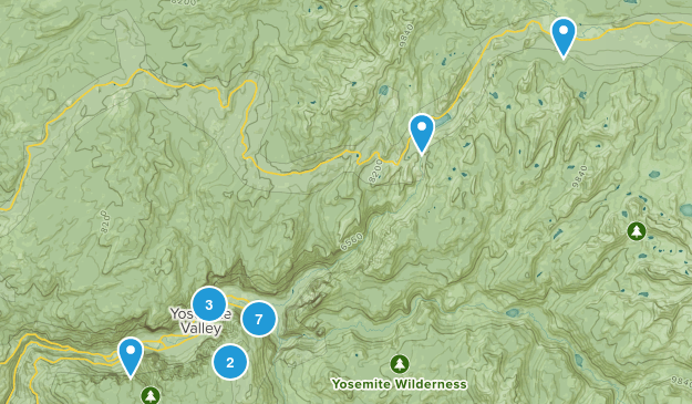 Yosemite Map