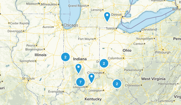 Backpacking Map
