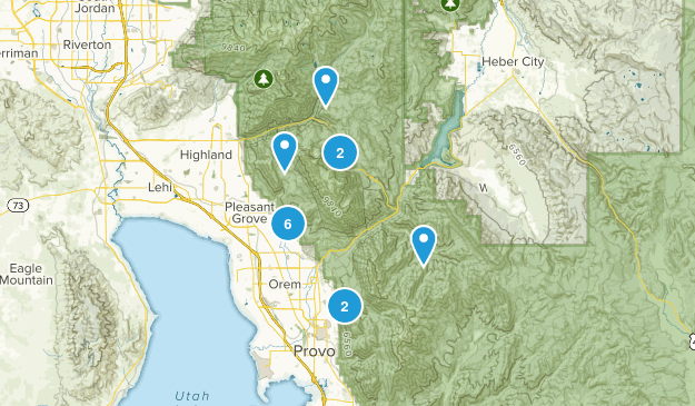 Utah County Map