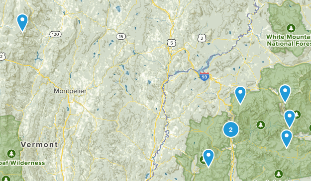 Need to Hike Map