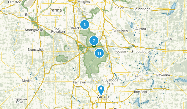 CVNP Map