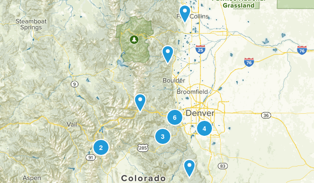 Denver Area Map