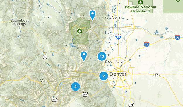 Sister Hikes Map