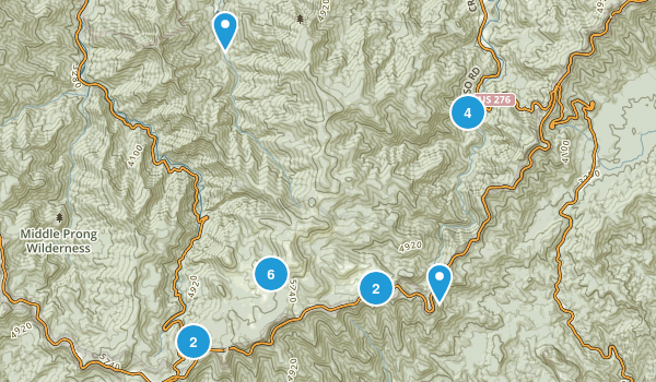 Shining Rock Map