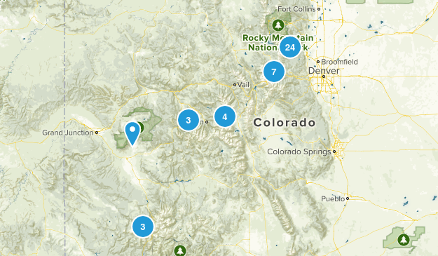 Dope Hikes Map