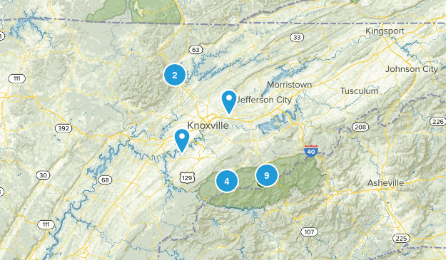 Been there, hiked that Map