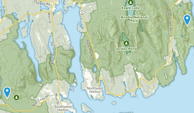 Acadia Map