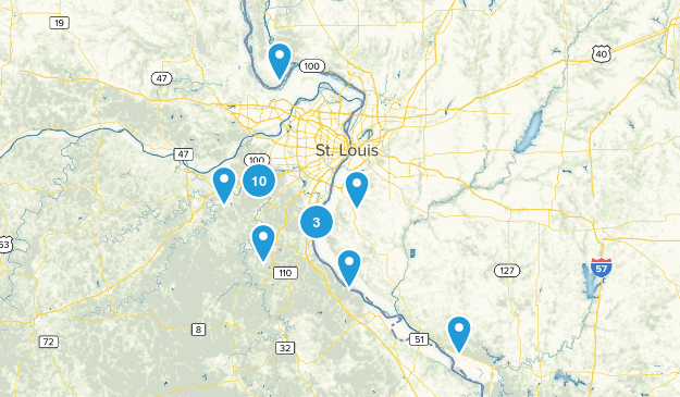 within hour drive Map