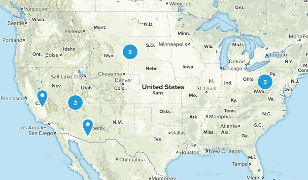 hikes climbed Map