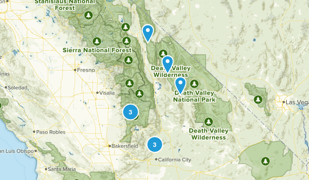 Sequoia National Forest Map