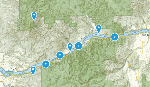 The Gorge Map