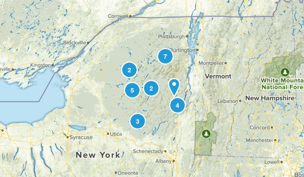 JR peaks of the Adirondacks Map