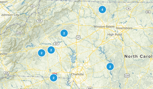 Nearby Trails Map