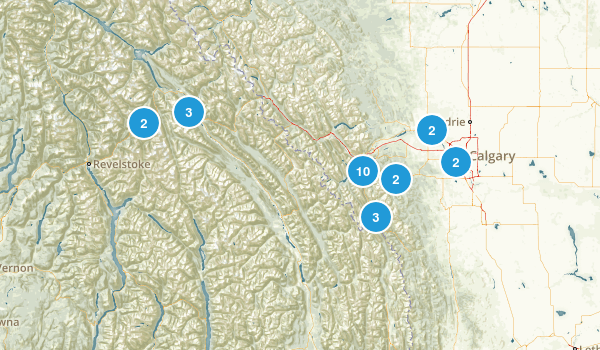 Calgary Area Map