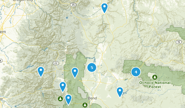 Prineville, OR Map